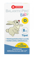 BalanticPro baby Tippa + D vitamin  8 ml